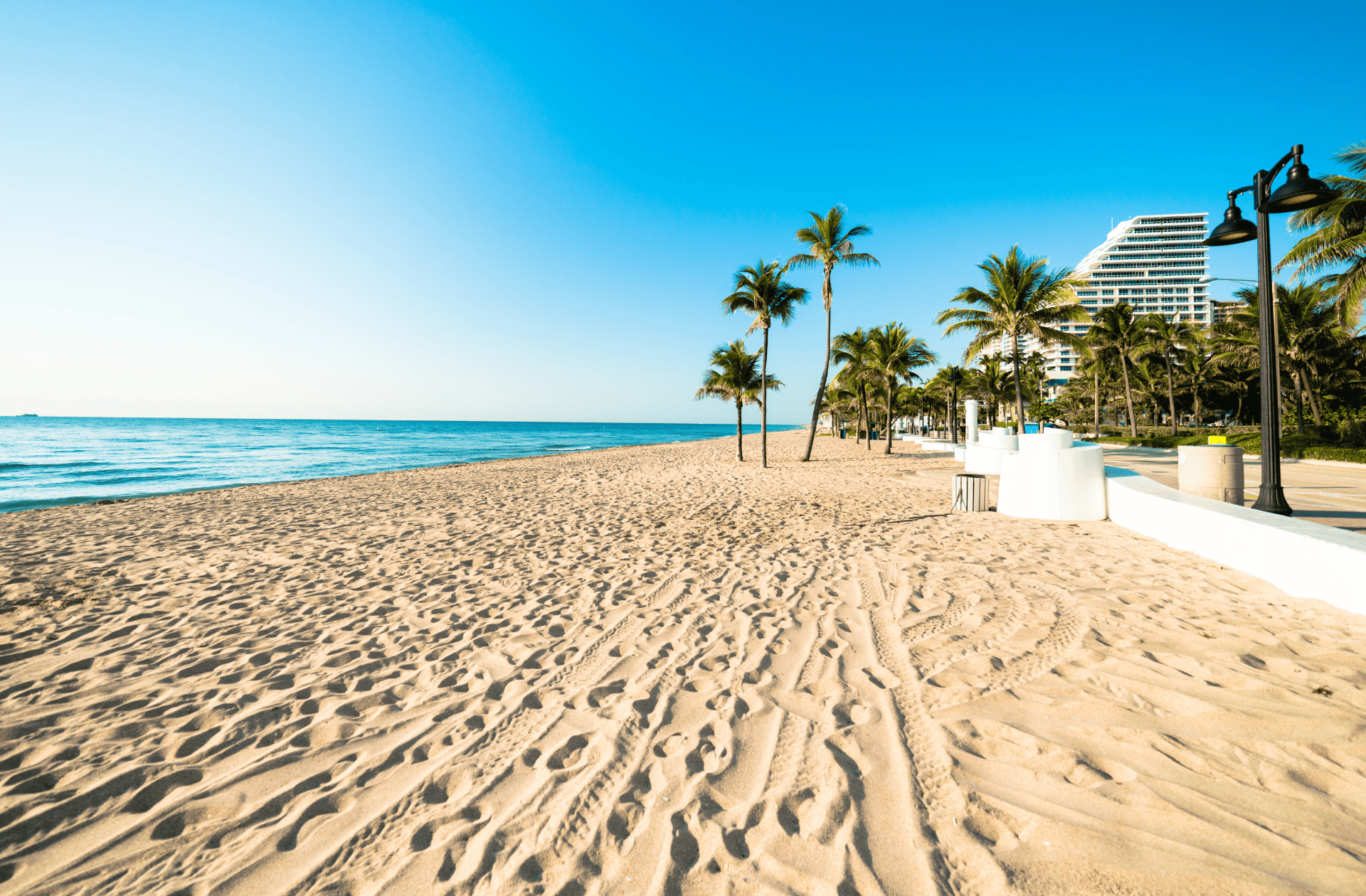 Aerial view of Lauderdale by the Sea